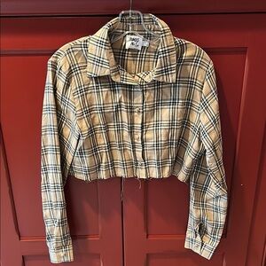 Princess Polly - plaid shirt - Size 4